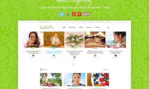 Healthy Living – Nutrition and Wellness WordPress Theme