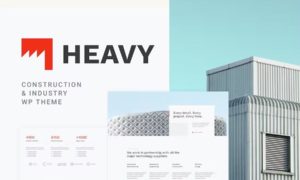 Heavy – Construction and Industrial WordPress Theme