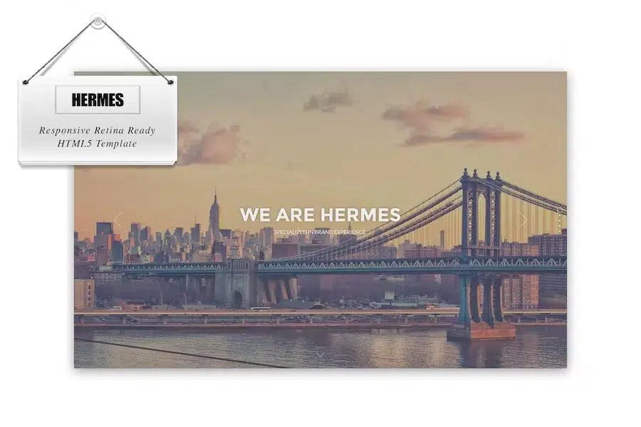 Hermes – Responsive Retina Ready HTML5 Template