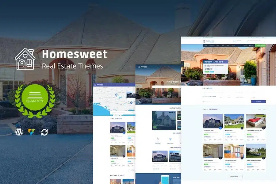 HomeSweet – Real Estate WordPress Theme