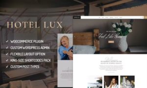 Hotel Lux – Resort & SPA WordPress Theme