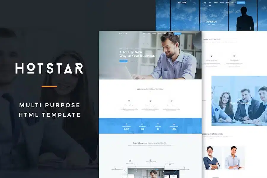 HotStar – Multi-Purpose HTML5 Template