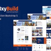 House Builder Website Template HTML Version – OxyBuild
