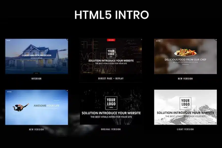 Intro – Architecture & Interior HTML5 Template