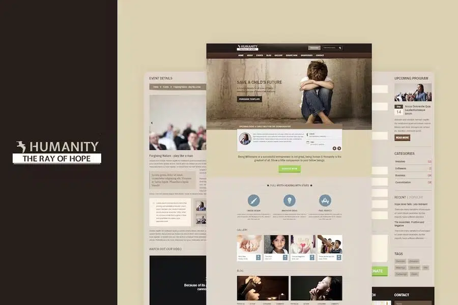 Humanity – Charity HTML5 Template