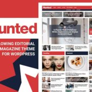 Hunted – A Flowing Editorial Magazine Theme