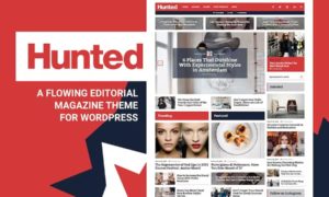 Hunted – A Flowing Editorial Magazine Theme