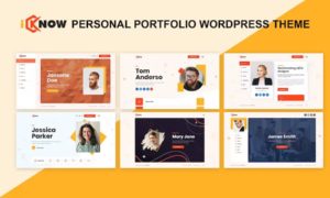 iKnow – Personal Portfolio WordPress Theme