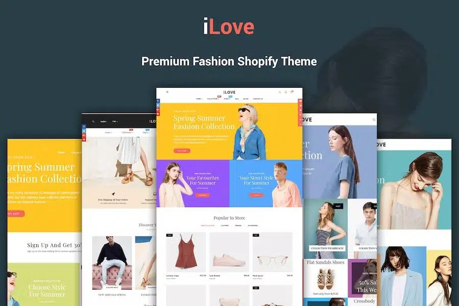 iLove – Highly Creative Responsive Shopify Theme (Sections Drag & Drop Ready)