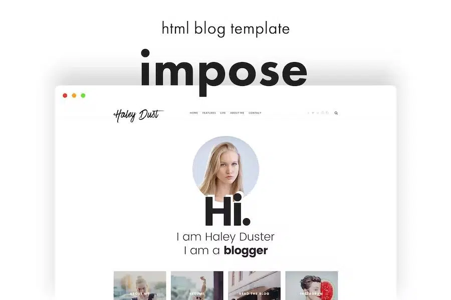 Impose – Template For Bloggers