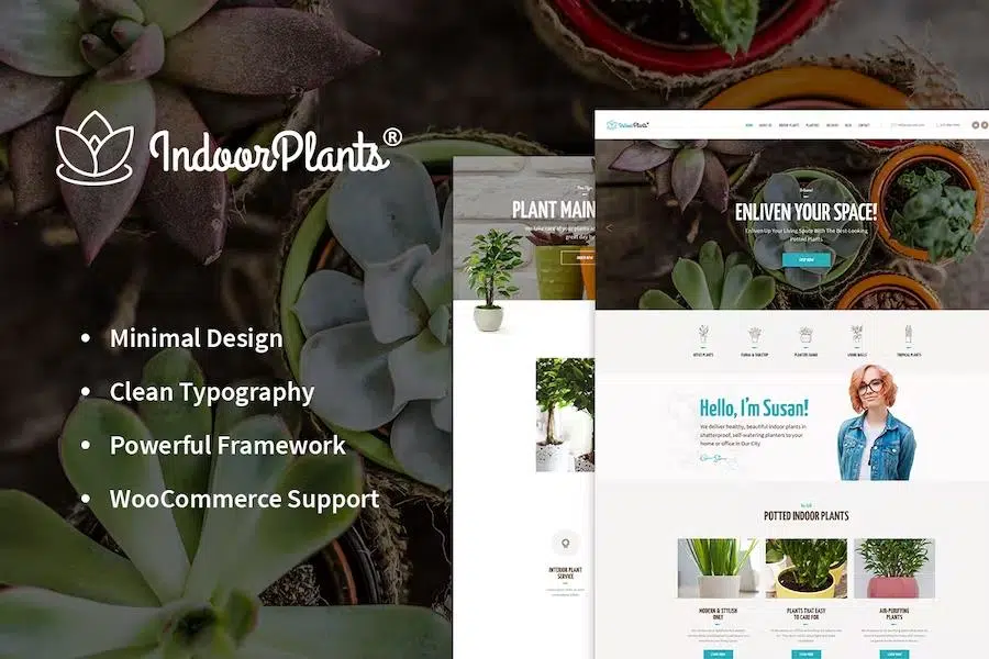 Indoor Plants – Houseplants store & Gardening WordPress Theme