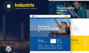 Industris – Factory & Business WordPress Theme