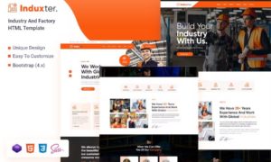 Induxter – Industry And Factory HTML Template