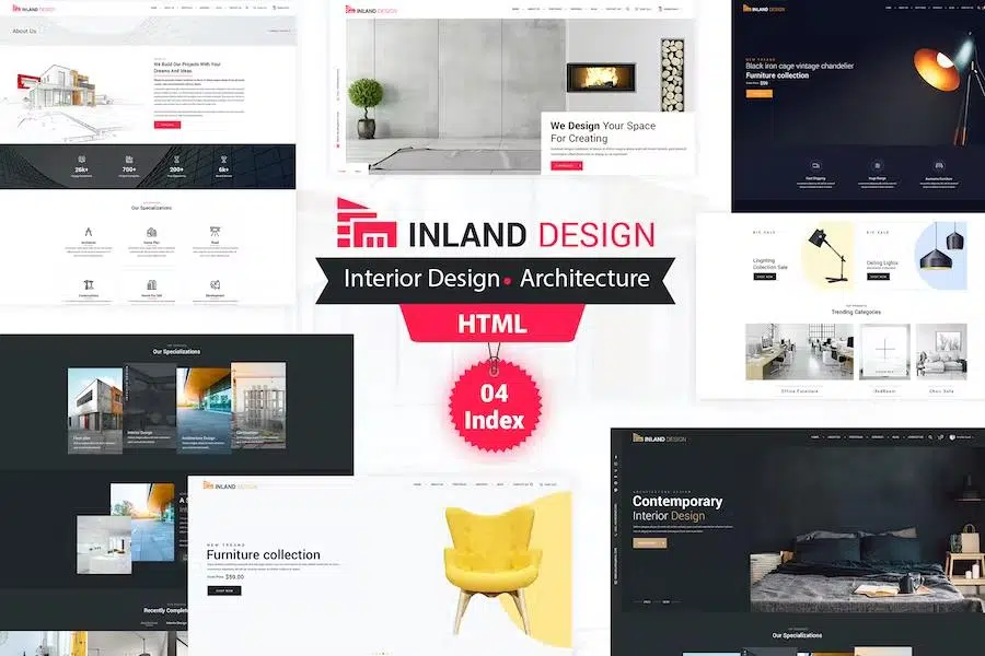 Architecture & Interior Design HTML 5 Template