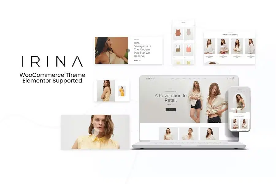 IRINA – Elementor WooCommerce Theme