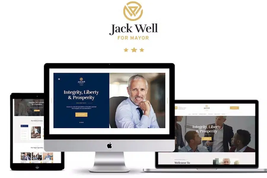 Jack Well – Elections Campaign & Political WordPress Theme