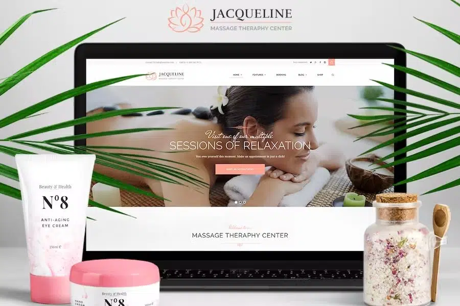 Jacqueline – Spa & Massage Salon Site Template