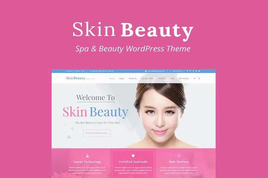 Jacqueline – Spa & Massage Salon Beauty WordPress Theme + Elementor