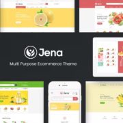 Jena – Organic & Food Responsive Prestashop Theme