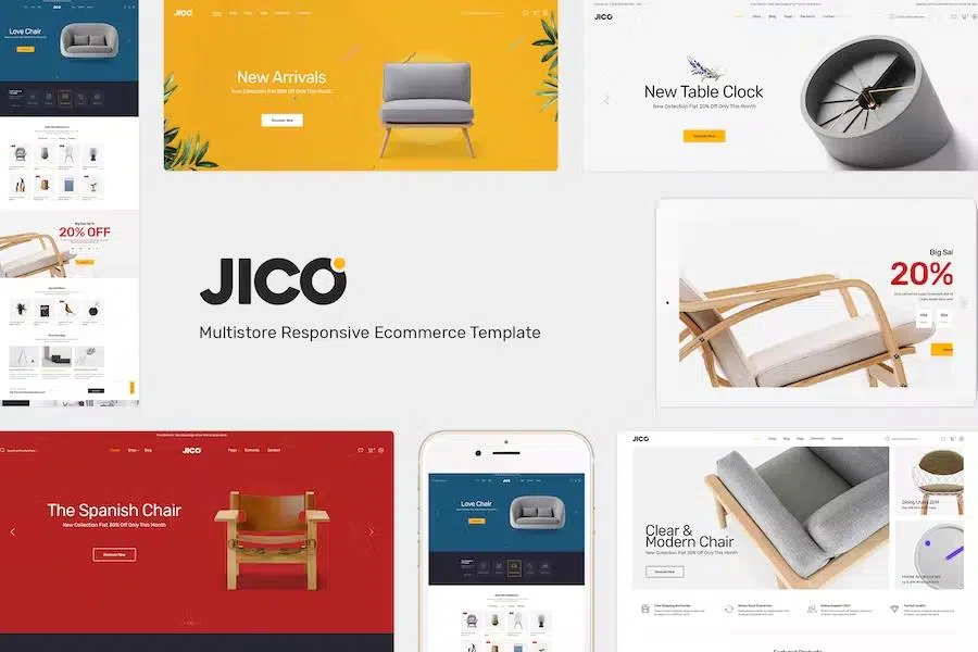 Jico – Furniture & Home Decor for WooCommerce WordPress