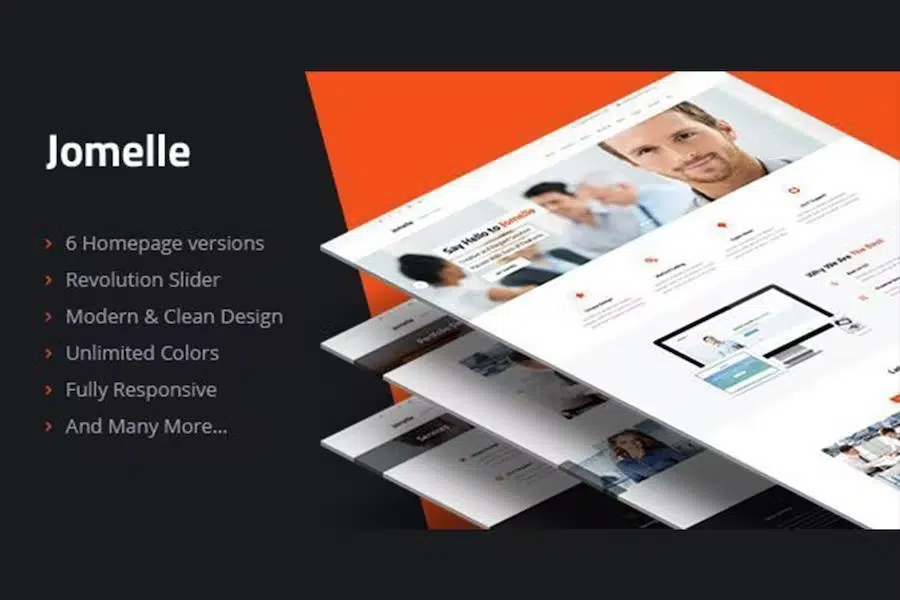 Jomelle – Multipurpose Business HTML Template