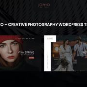Jopho – Creative Photography WordPress Theme