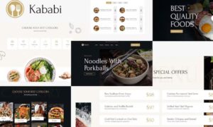 Kababi Restaurant WordPress Theme