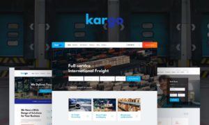 Kargo – Logistics & Transportation WordPress Theme