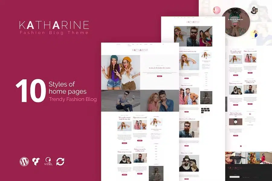 Katharine – Modern Fashion Blog Theme