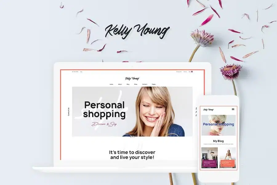 Kelly Young – Personal Stylist WordPress Theme