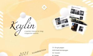 Keylin – WordPress Magazine and Blog Theme