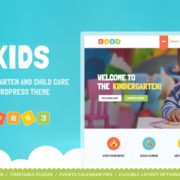 Kids – Day Care & Kindergarten WordPress Theme for Children