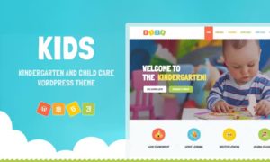 Kids – Day Care & Kindergarten WordPress Theme for Children