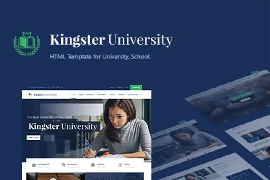 Kingster – Education HTML Template