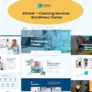 Klinixer – Cleaning Services WordPress Theme + RTL