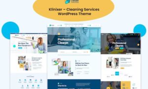 Klinixer – Cleaning Services WordPress Theme + RTL