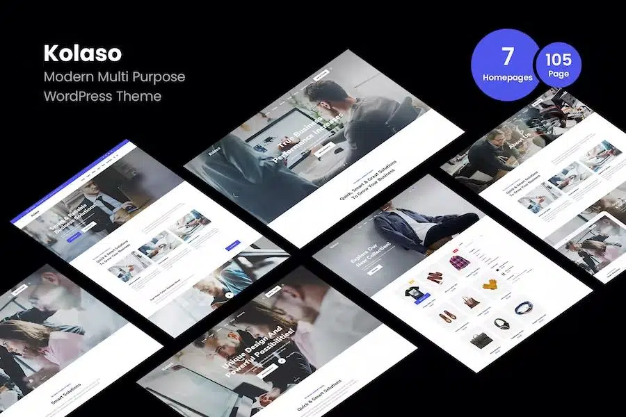 Kolaso – Modern Multi-Purpose WordPress Theme