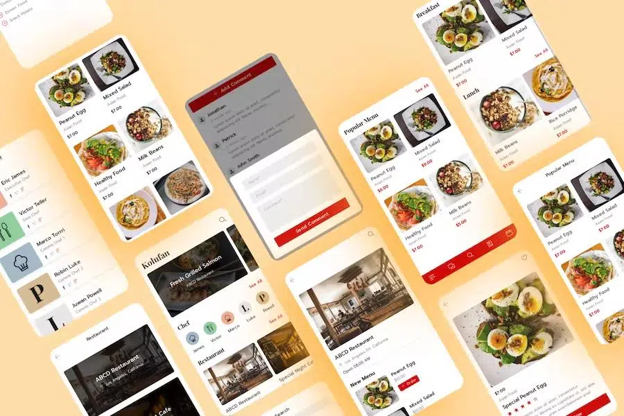 Kolufan – Food and Restaurant Mobile Template