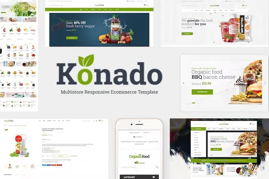 Konado – Organic Theme for WooCommerce WordPress