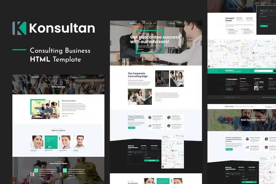 Konsultan – Consulting Business HTML Template