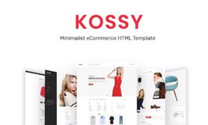 Kossy – Minimalist eCommerce HTML Template