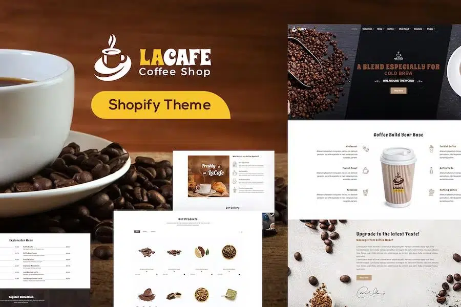 La Cafe – Coffee Shop Shopify Theme