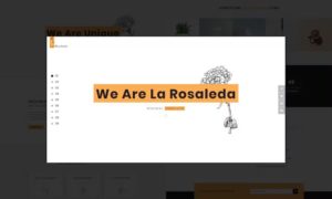 La Rosaleda – Creative HTML Template