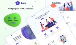 Lala – Multipurpose Bootstrap 5 HTML Template