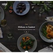 Lambert – Restaurant Cafe Pub WordPress Theme