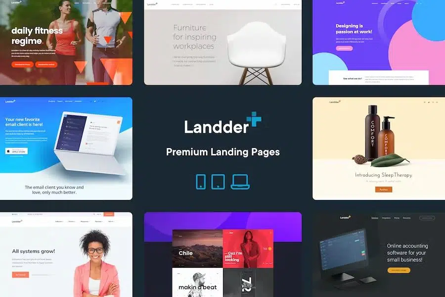 Landder+ – Lead Generation Landing Pages HTML Template