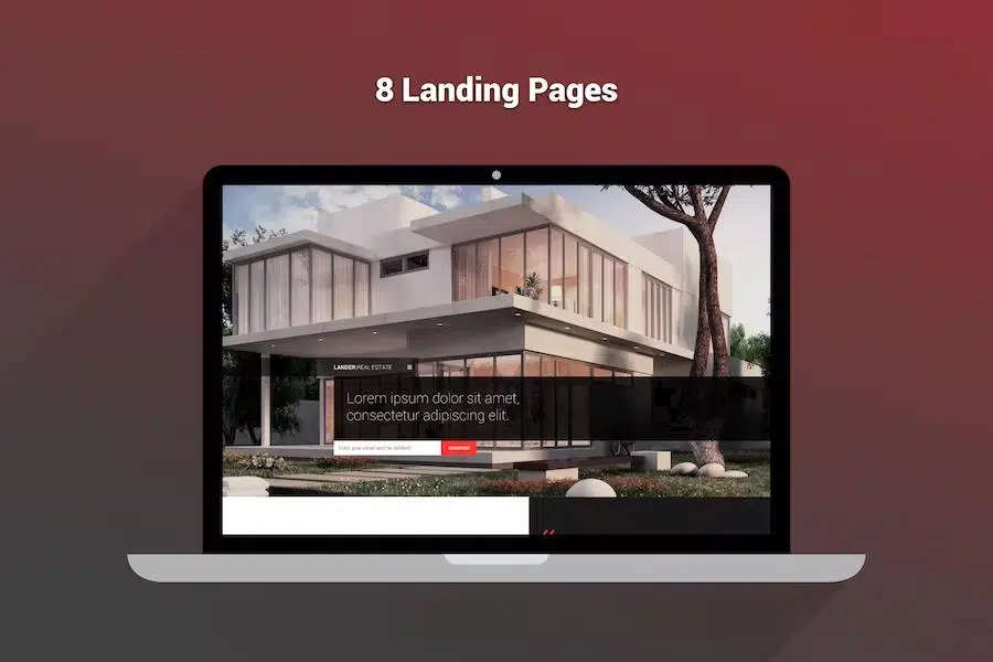 Lander – Landing Page HTML Templates