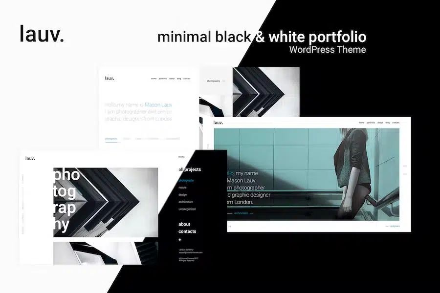 Lauv – Trendy Portfolio WordPress