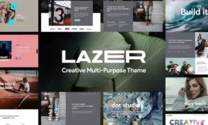 Lazer – Creative Multi-Purpose WordPress Theme