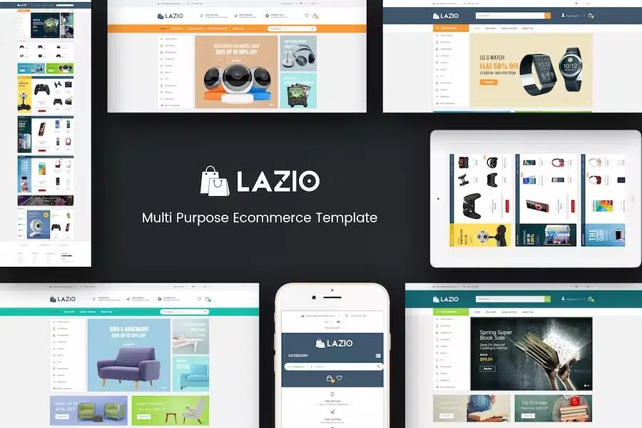 Lazio – Multipurpose Responsive Opencart 2.3 & 3.x Theme